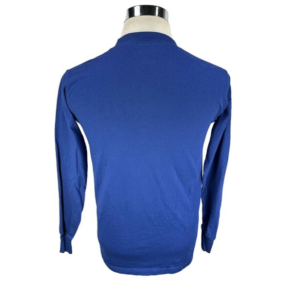 Majestic Philadelphia Phillies World Series T-Shirt Men's Small Long Sleeve Blue - Picture 4 of 8